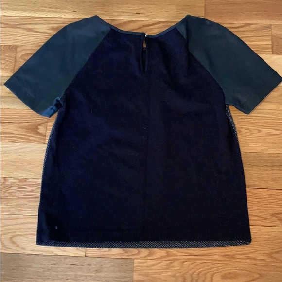 Express leather sleeved shirt - Picture 3 of 3